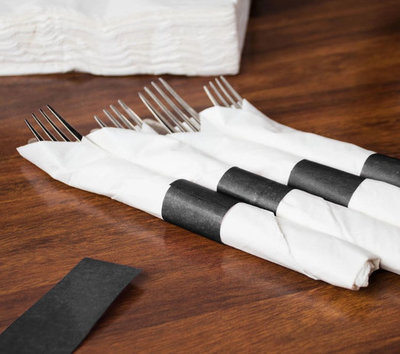 BLACK NAPKIN BAND
